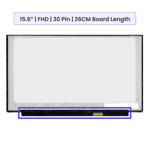 15.6-Inch - FHD (1920x1080) - 26cm Board Length - 30 Pin
