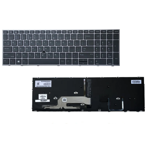 HP ZBook 15v G5 Series - Backlight US Layout Keyboard