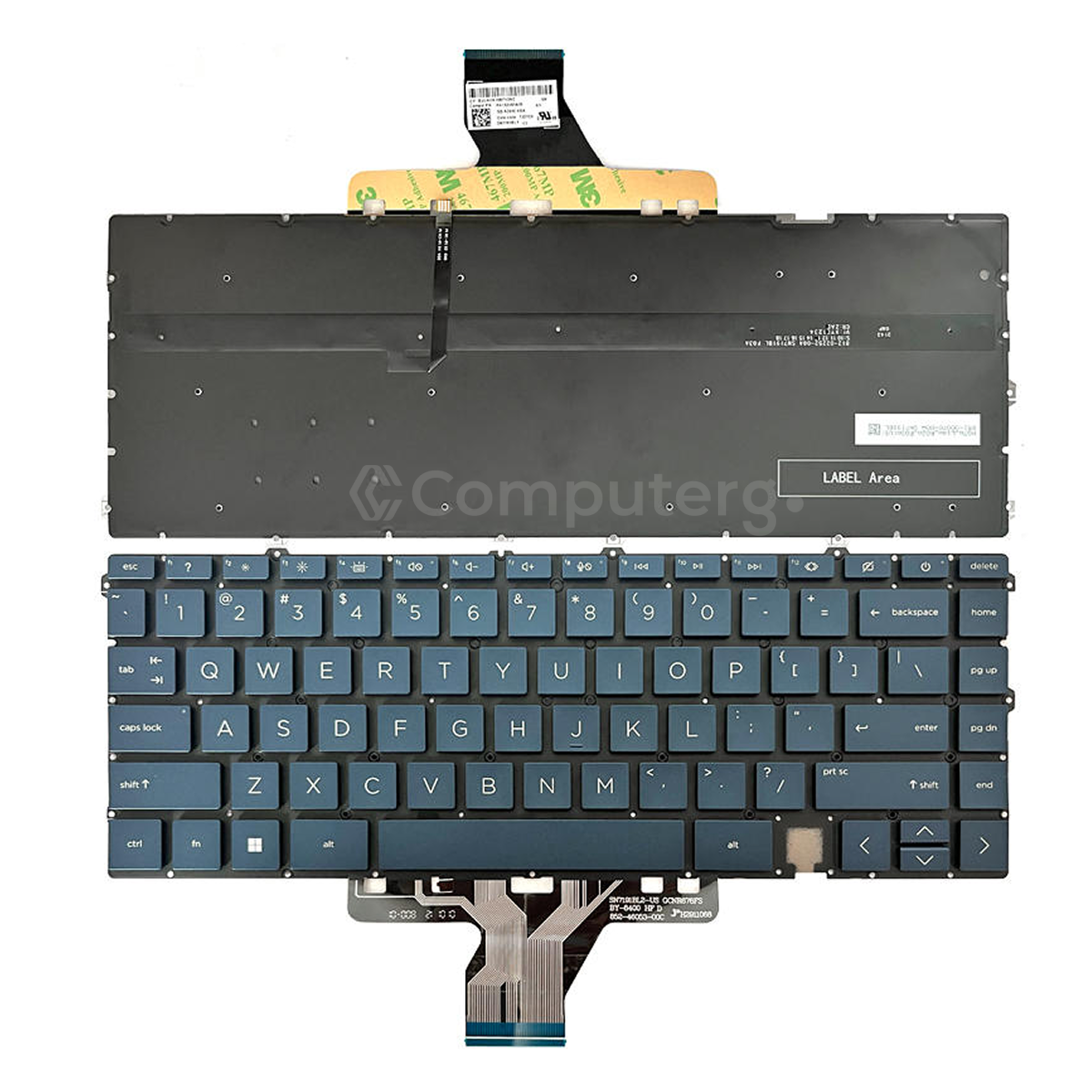 HP X360 2-in-1 16-F - Backlight - US Layout keyboard