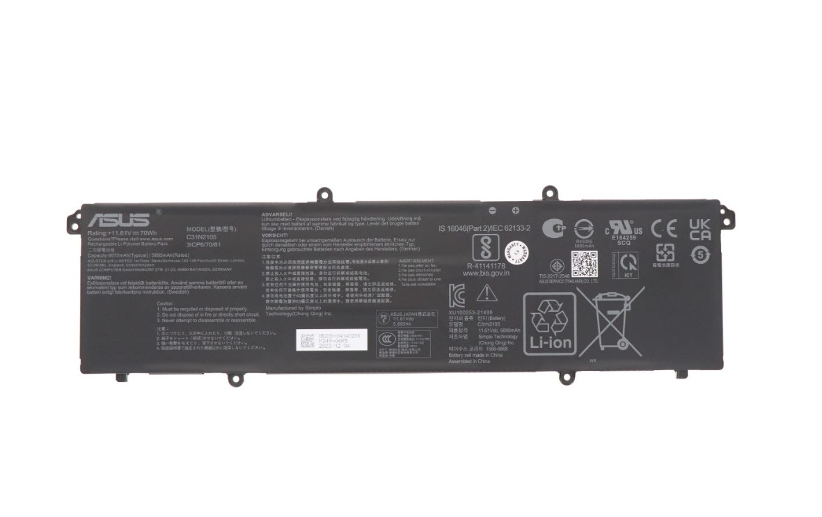 Asus VivoBook K5504VA Series - C31N2105 Battery